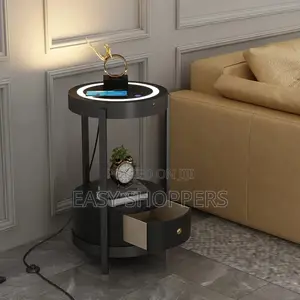 Bedroom Nightstand Light Table With Wireless Charging