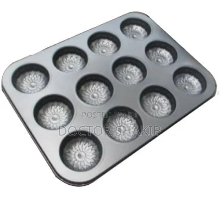 12pc Nonstick Donut Muffin Molding Pan