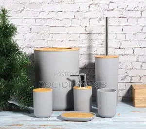 Generic Bathroom Ceramic Accessories Set (12pc)