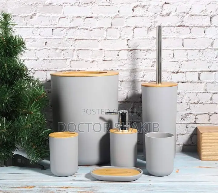 Generic Bathroom Ceramic Accessories Set (12pc)