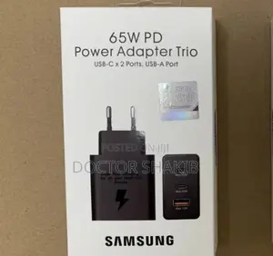 Original 65w Power Adapter Trio Samsung Charger