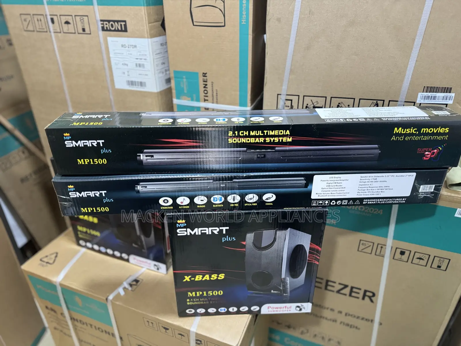 Smart Plus Sound Bar 2.1 Channel