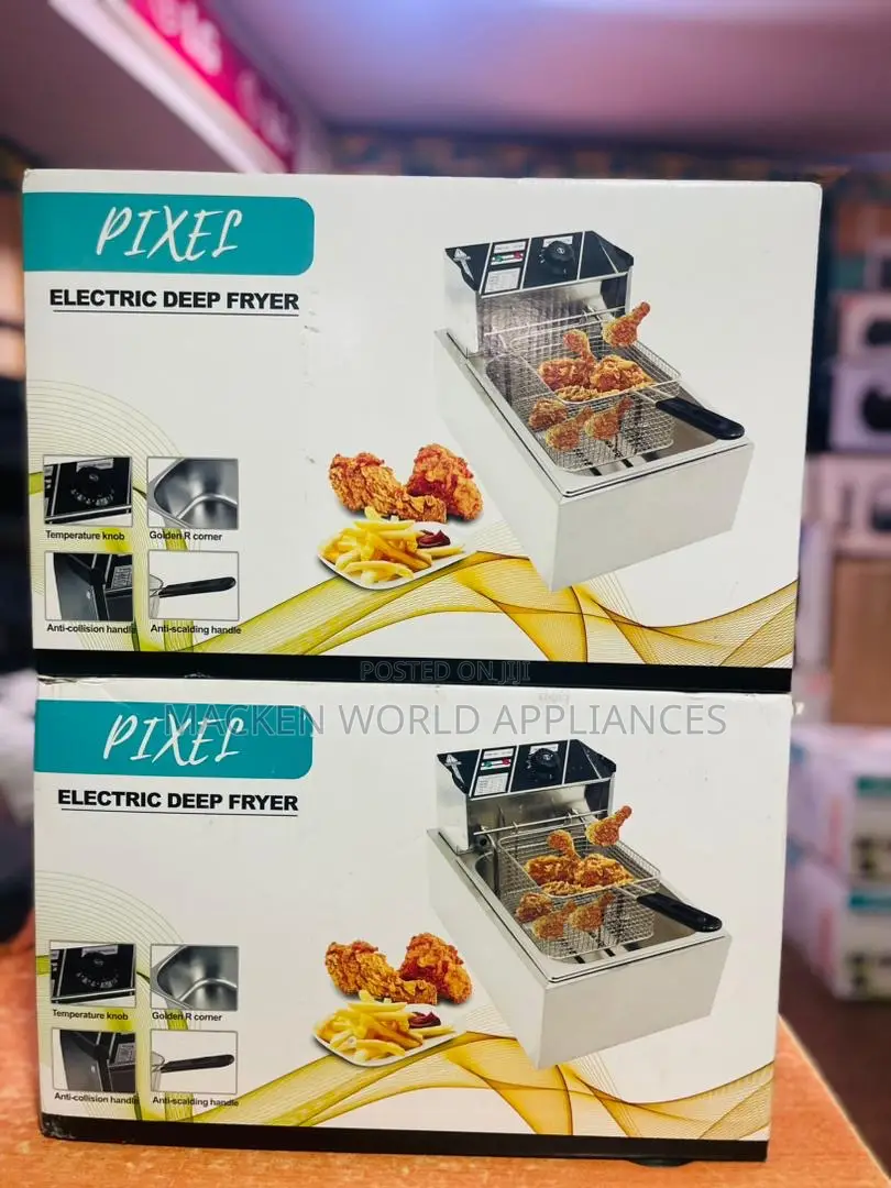 Pixel Double Deep Fryer New on Promotion