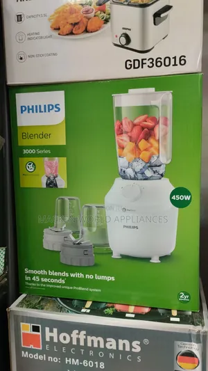 Phillips 3in1 Blender White Colour