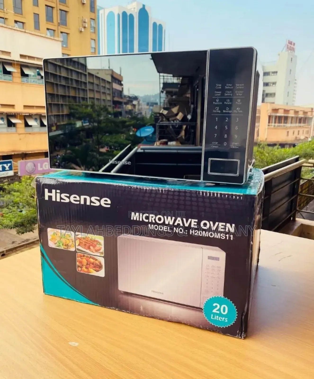 Hisense 20-Litres Digital Microwave Oven – Mirror