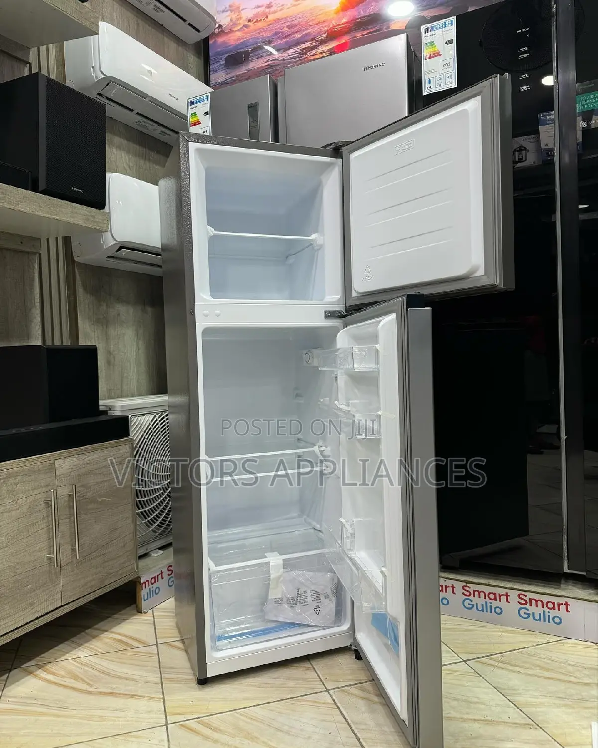 Hisense 200litres Double Door Fridge NEW MODEL