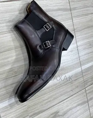 Original Bellonar Gentle Leather Double Strap Monk Boots