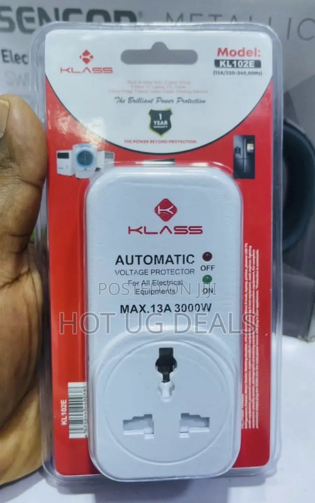 Klass TV / Fridge Guard- Computer Guard Voltage Protector-
