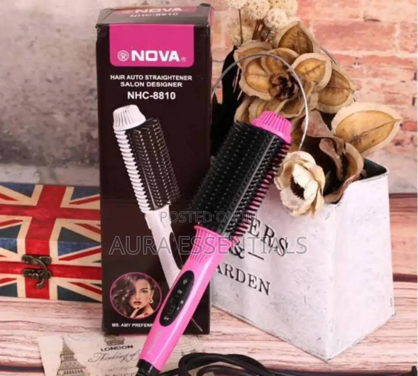 Nova NHC-8810 Hair Straightener and Curler