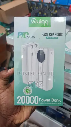 Power Bank Fast Charging 22.5w 20000 Mah