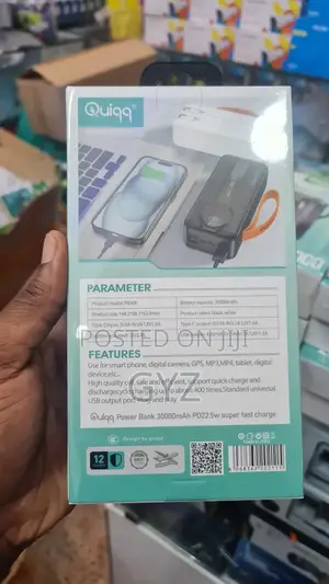 Power Bank Fast Charging 22.5W 30000mah