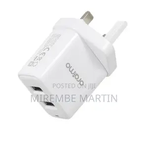 Oraimo Two Port White Charger.