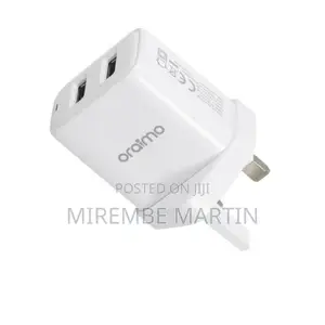 Oraimo Two Port White Charger.