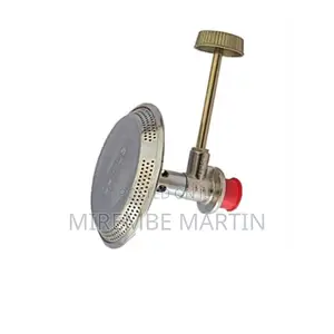 Burner - Gas Burner Cylinder. Silver.