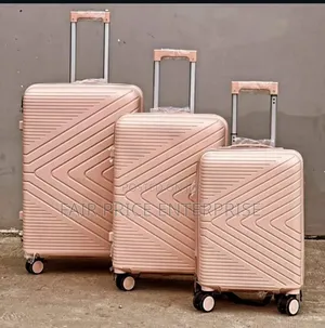 VIP Plastic Suitcases in Full Set