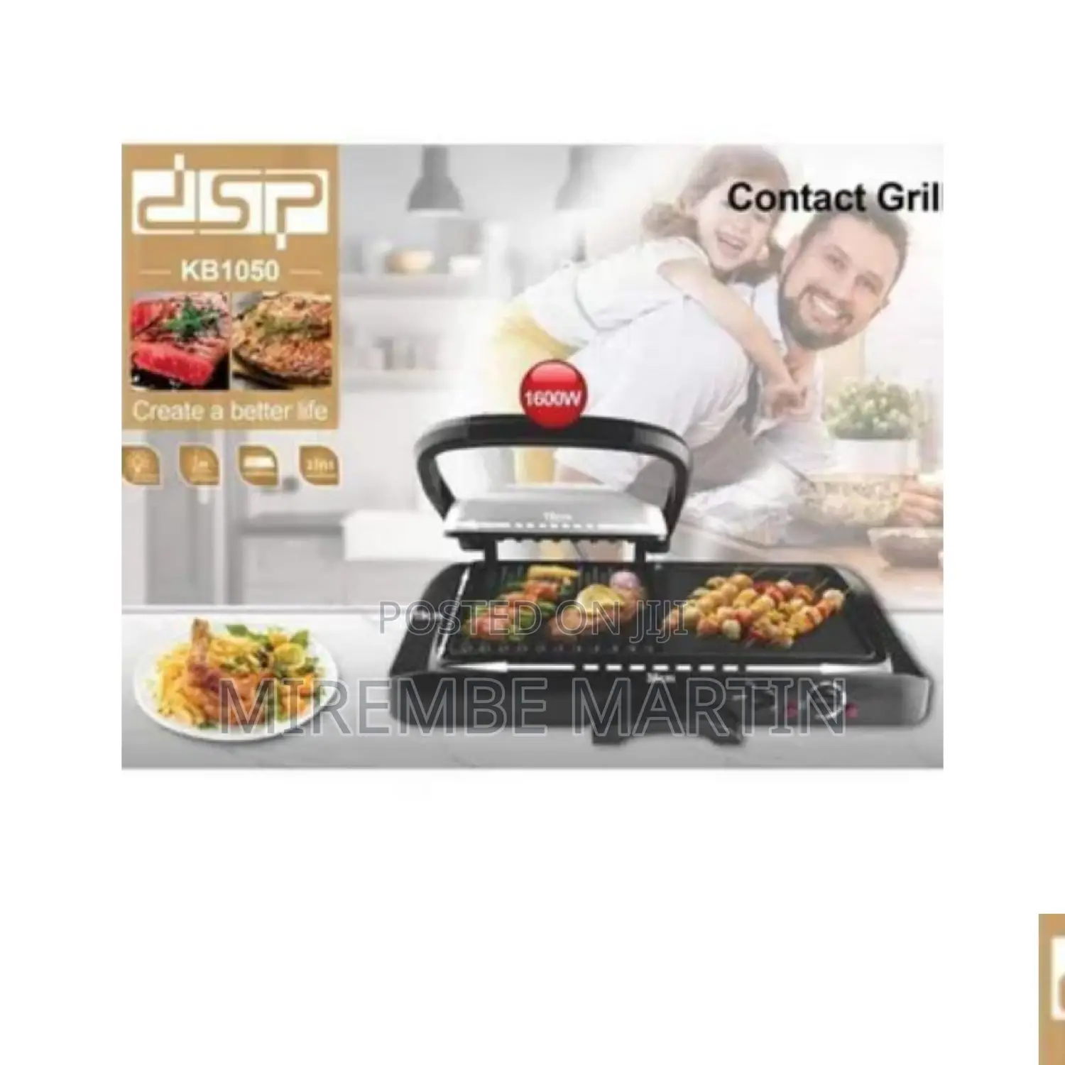 DSP 2 in 1 Electric BBQ Grill.