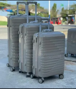 Classic Plastic Suitcases in Full Set