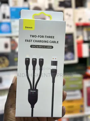 Baseus Flash Series Two-for-Three Fast Charging Data Cable