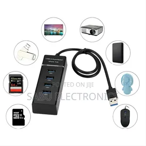 4-in-1 USB Hub 3.0 - Expand Your Connectivity Options!