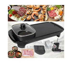 2 in 1 Electric Bbq+Hot Pot Grill.