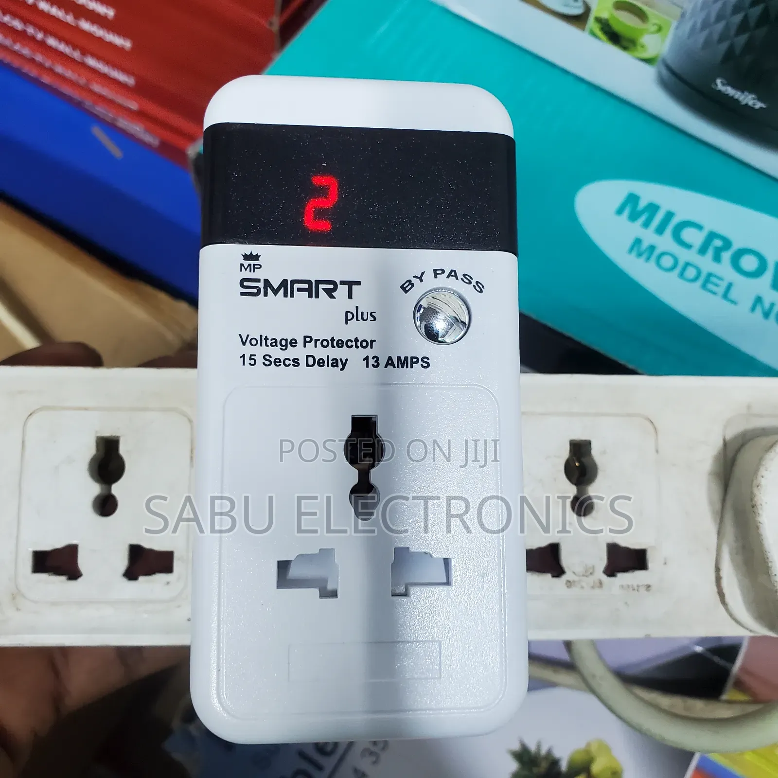 Automatic Power Guard/ Voltage Protector With LCD Screen
