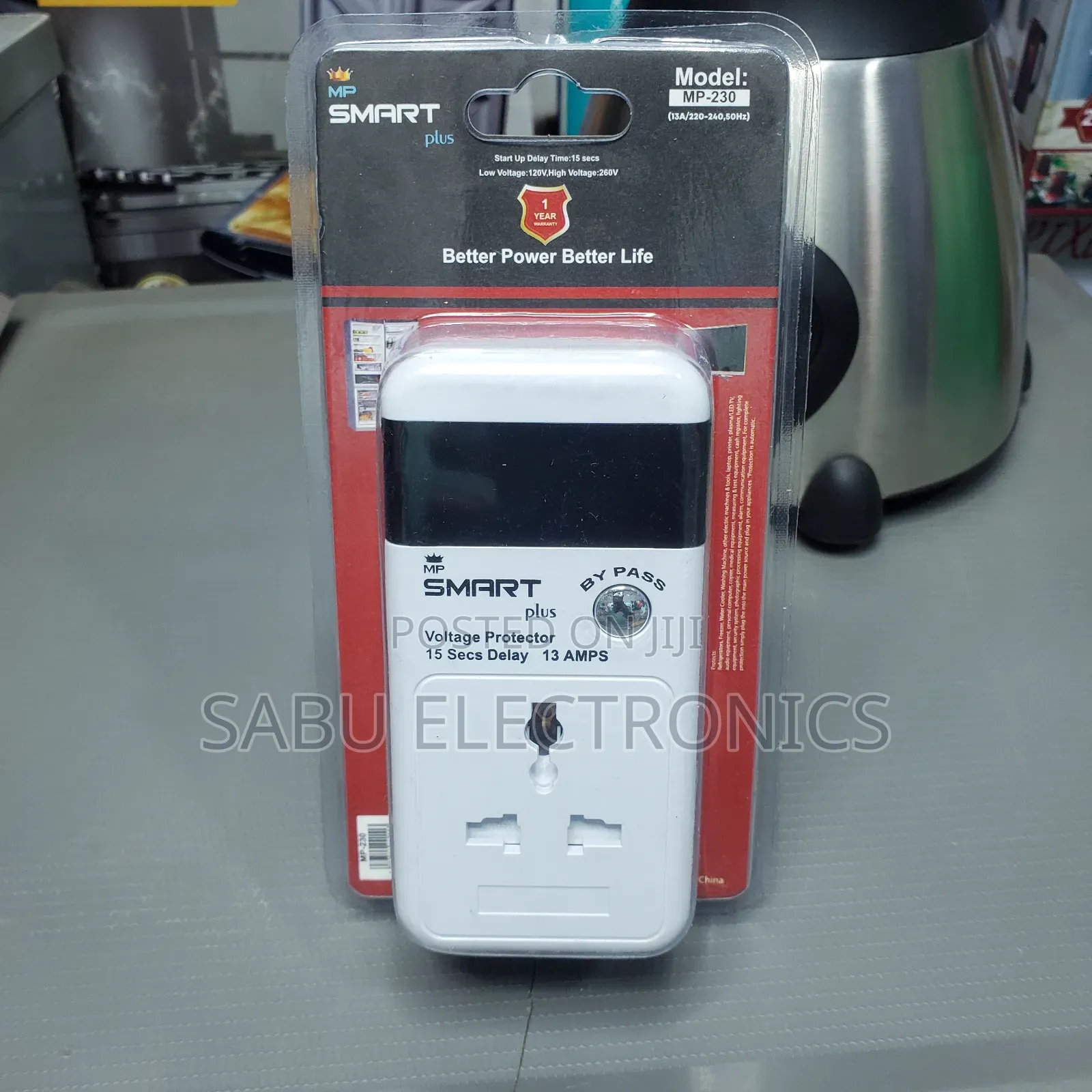 Automatic Power Guard/ Voltage Protector With LCD Screen