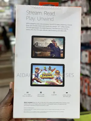 New Amazon Fire HD 10 32 GB Black