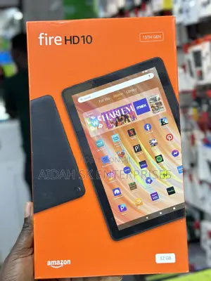 New Amazon Fire HD 10 32 GB Black