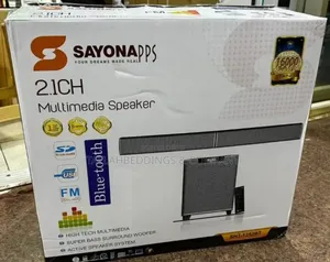 Sayona SHT-1253BT Subwoofer / Sound Bar – Black