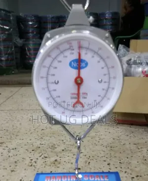 Hanging Portable Weighing Scale 100kg - White