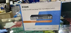 D-Link 16 Port Long Range Poe Surveillance Switch