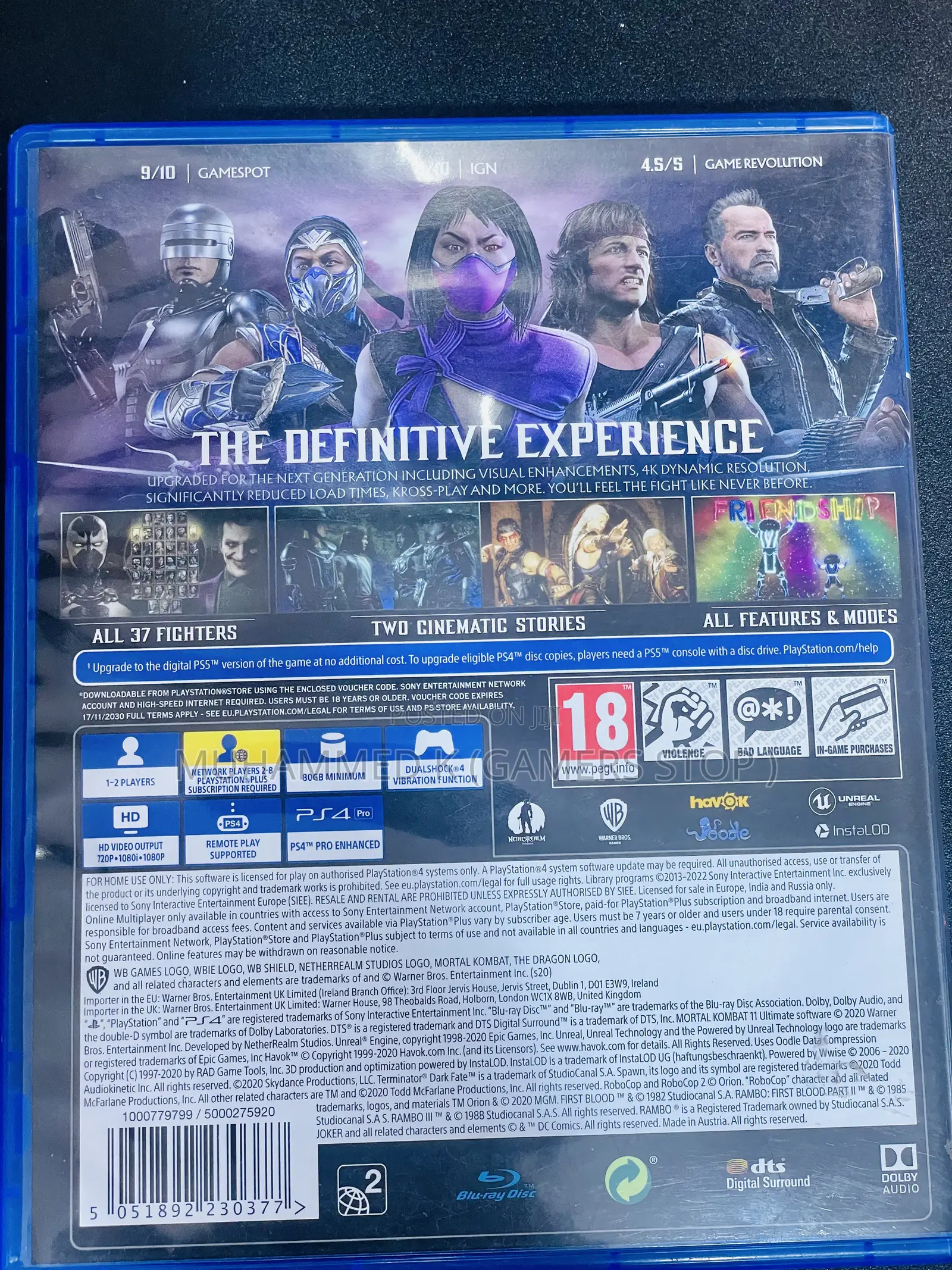 Mortal Kombat 11(Ultimate Edition)