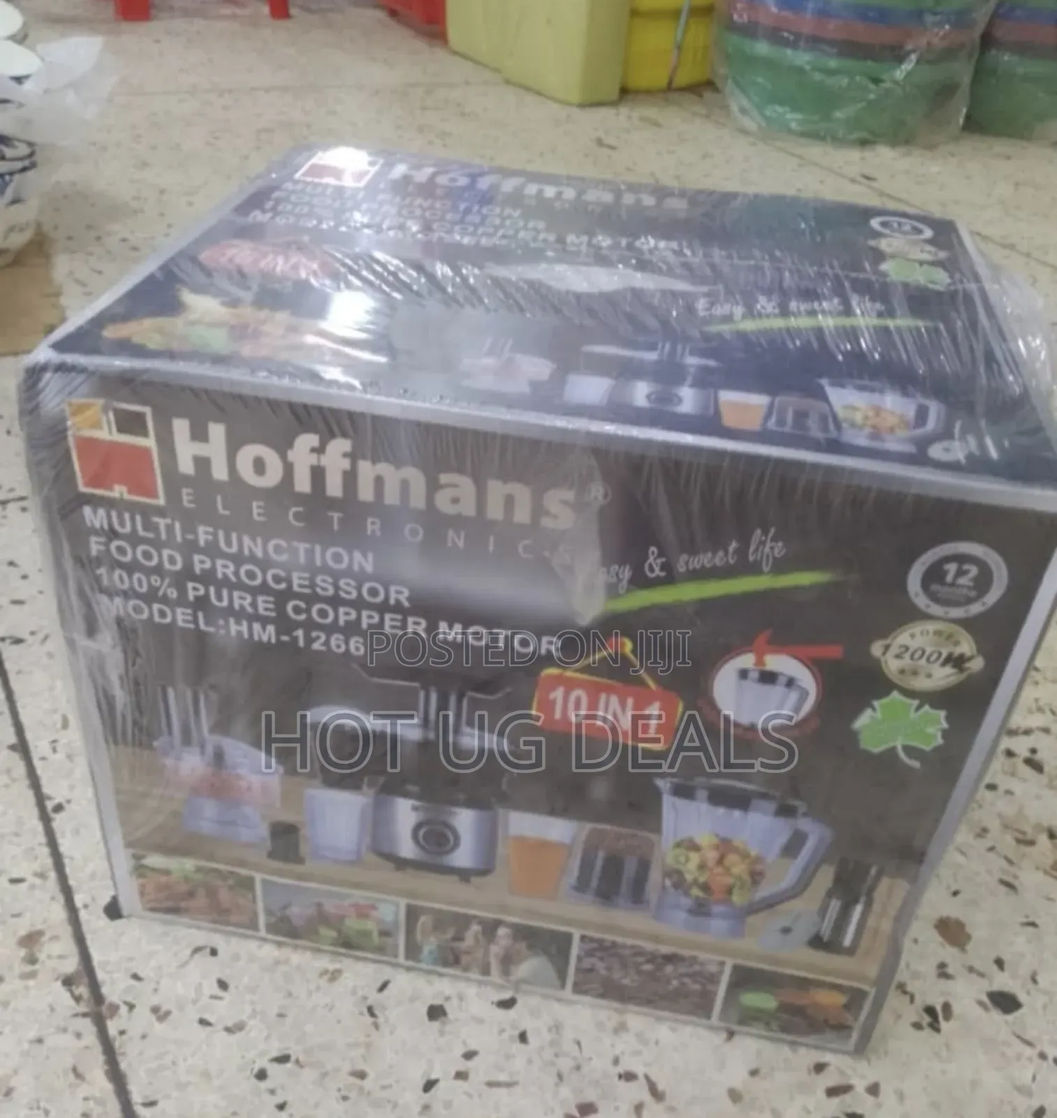 Hoffmans 10 In1 Blender Extractor Mincer Food Processor