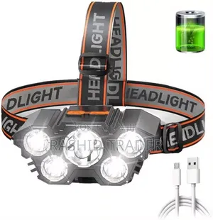 5 Lights Rechargeable Head Lamps