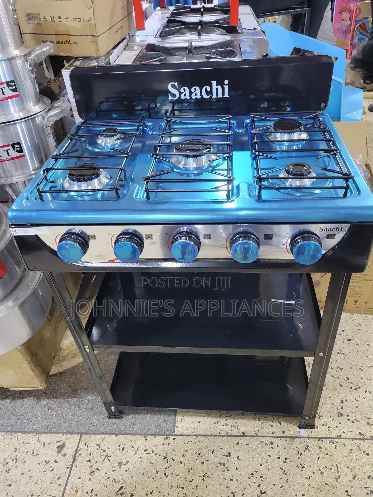 Saarch Gas Cooker 5 Burners
