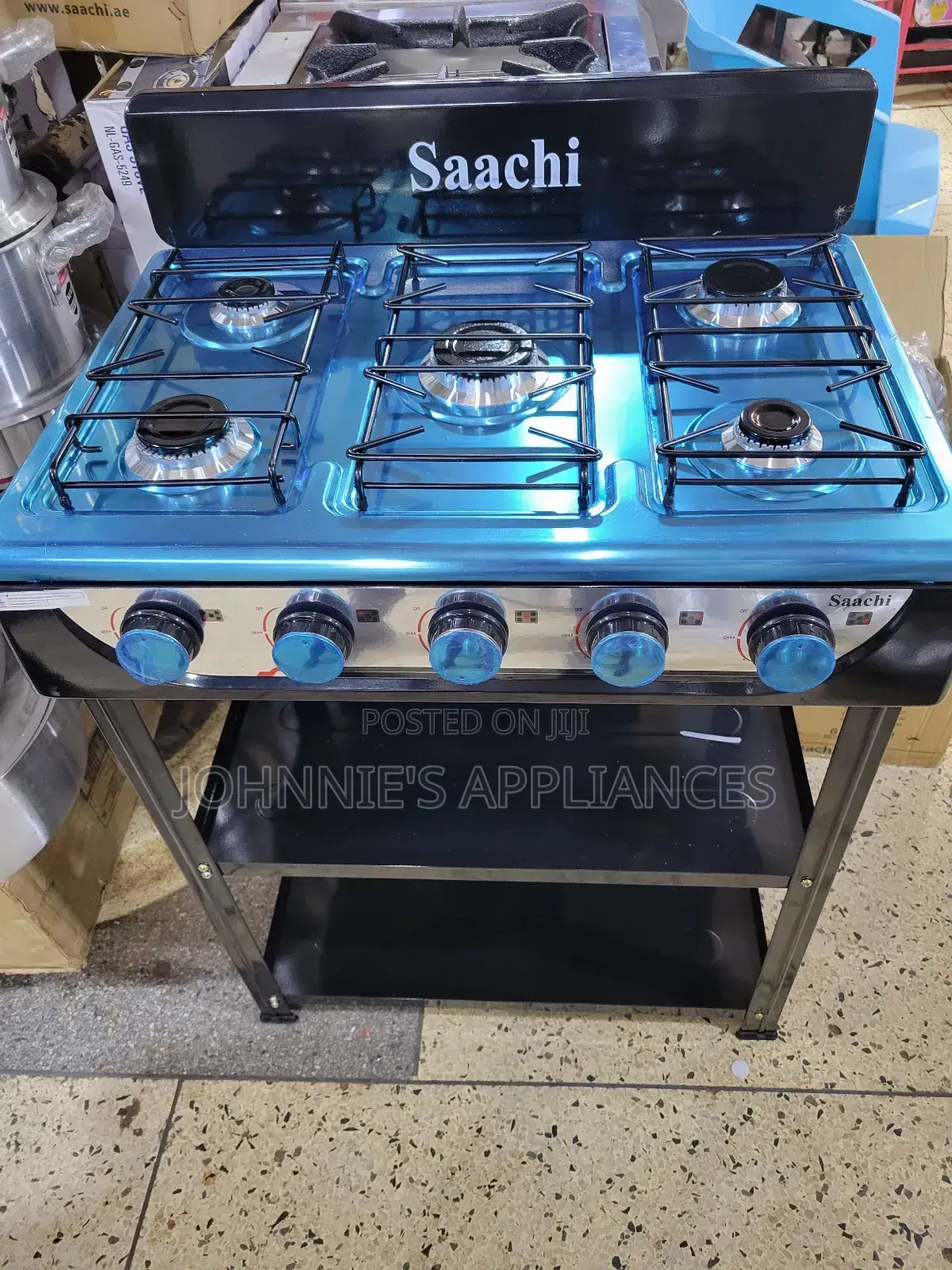 Saarch Gas Cooker 5 Burners