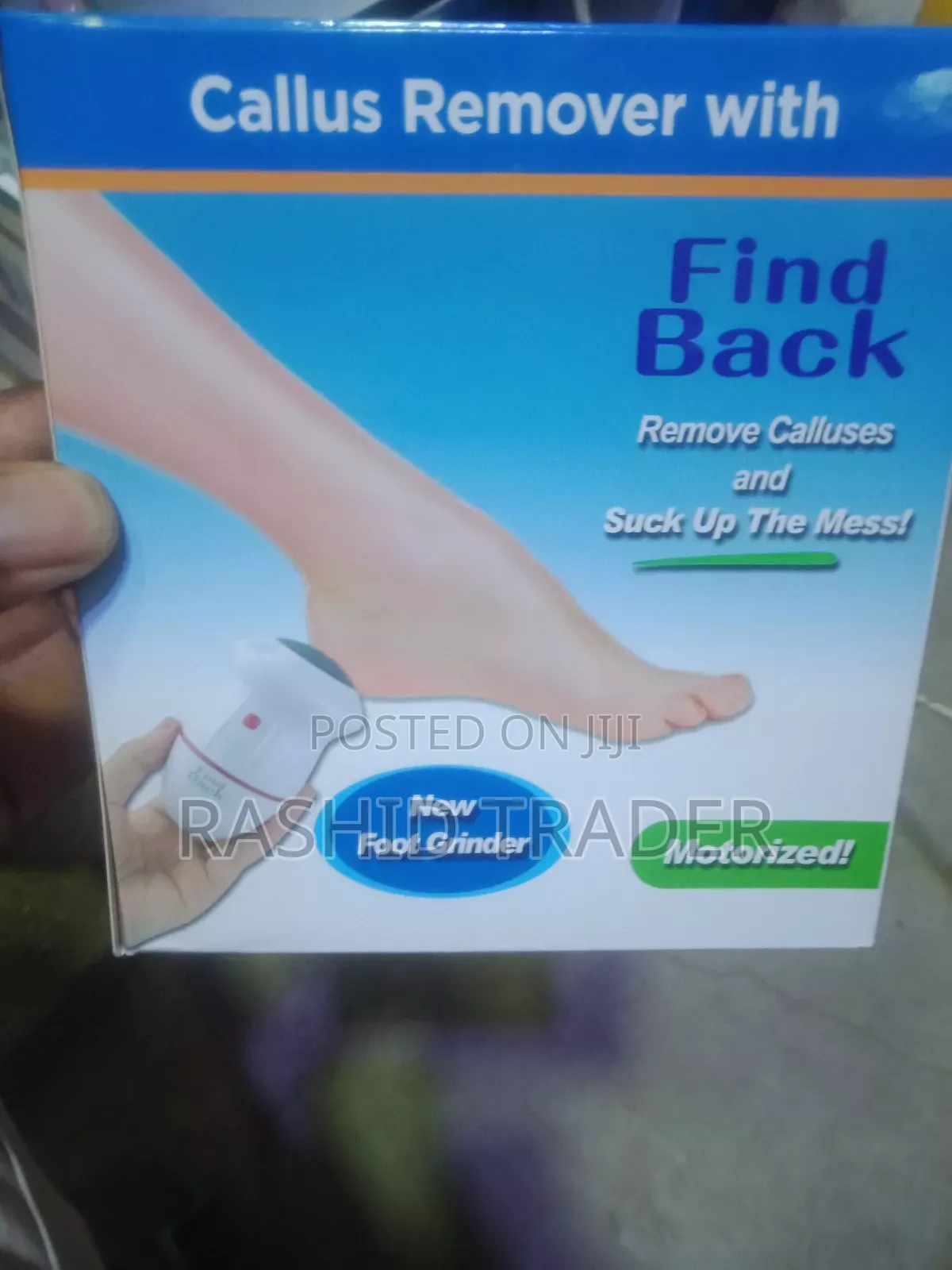 Find Back Electric Callus Remover