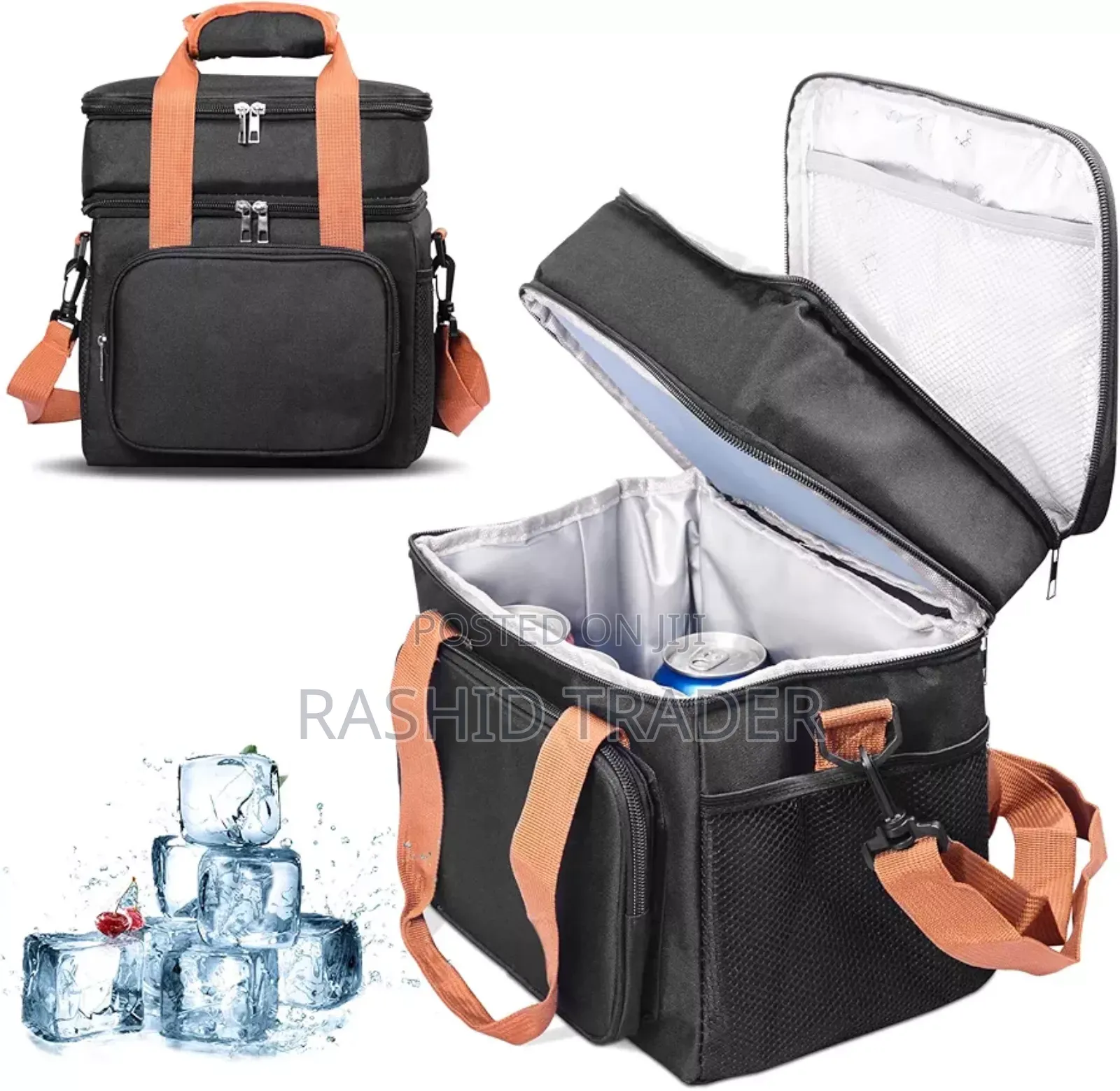 Insulated Lunch Box Black