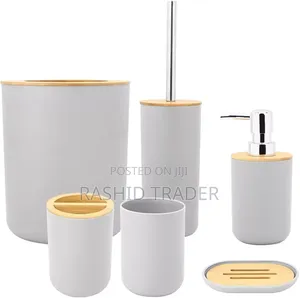 6pcs Bathroom Accessories