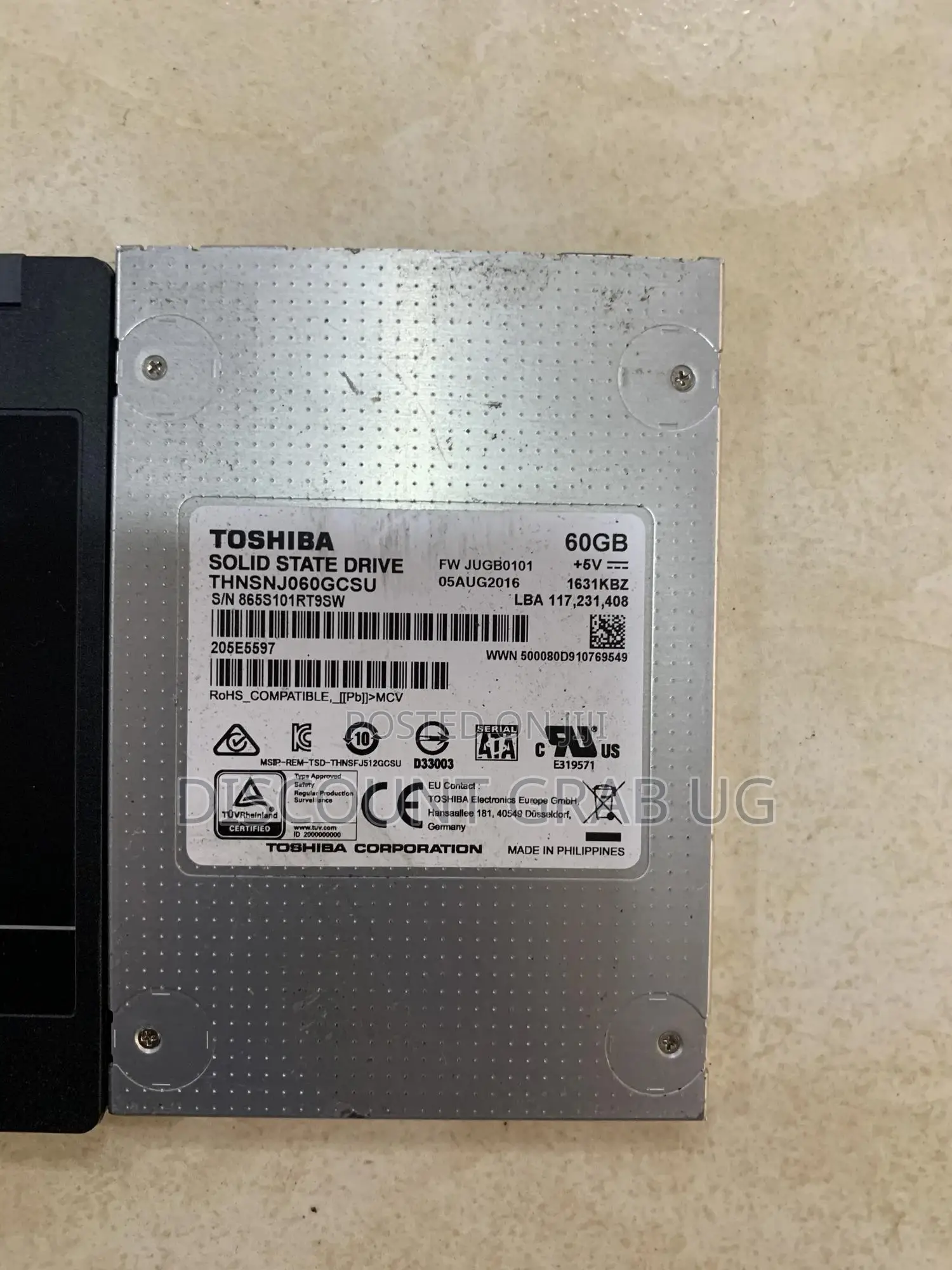 Sandisk 16gb SSD Sata
