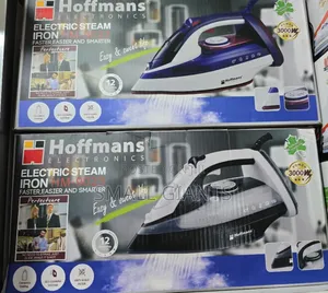 New Hoffman Electric Steam Iron, 300W