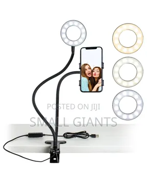 U-Stream Selfie Ring Light With Stand Cell Phone Holder