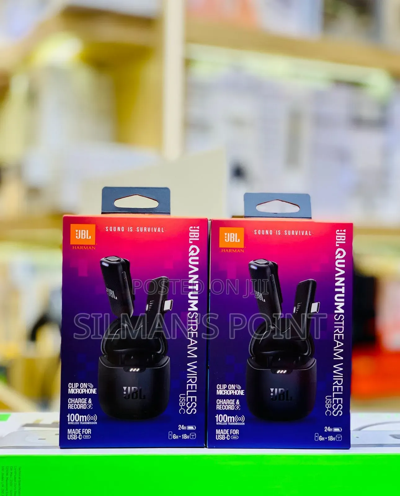 The All New JBL Quantum USB C Microphone