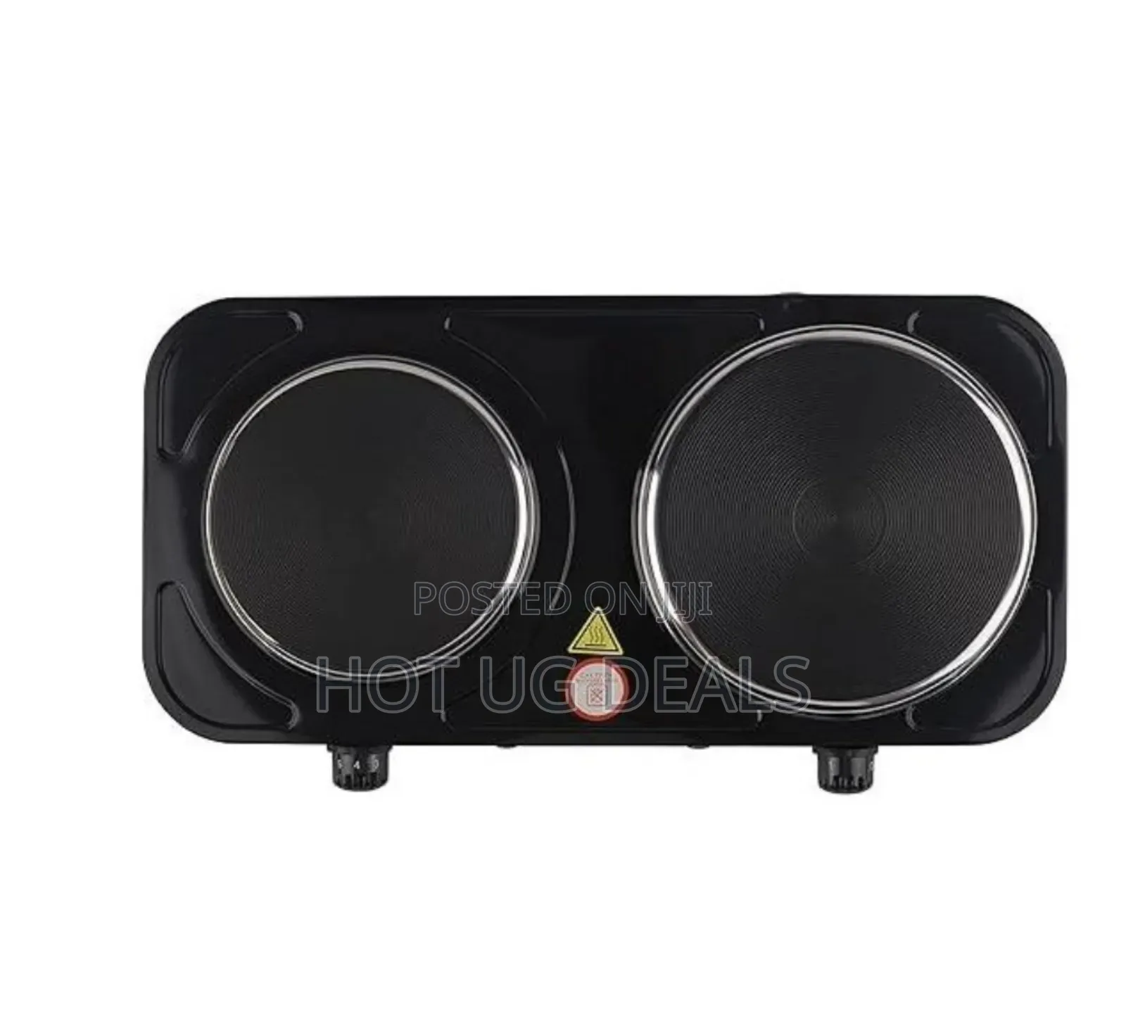 Sonashi Double Electric Hot Plate - Black