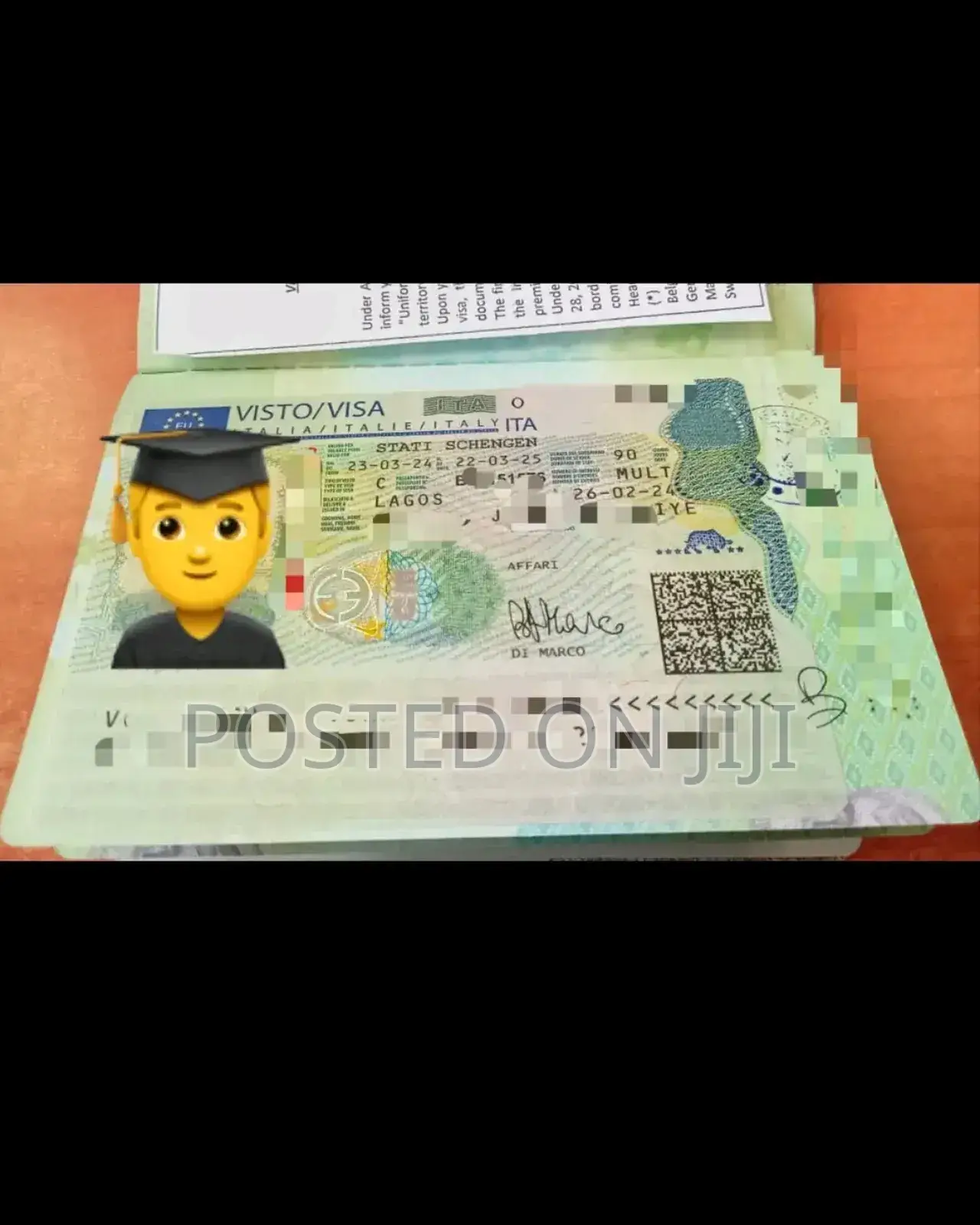Visas for Different Countries