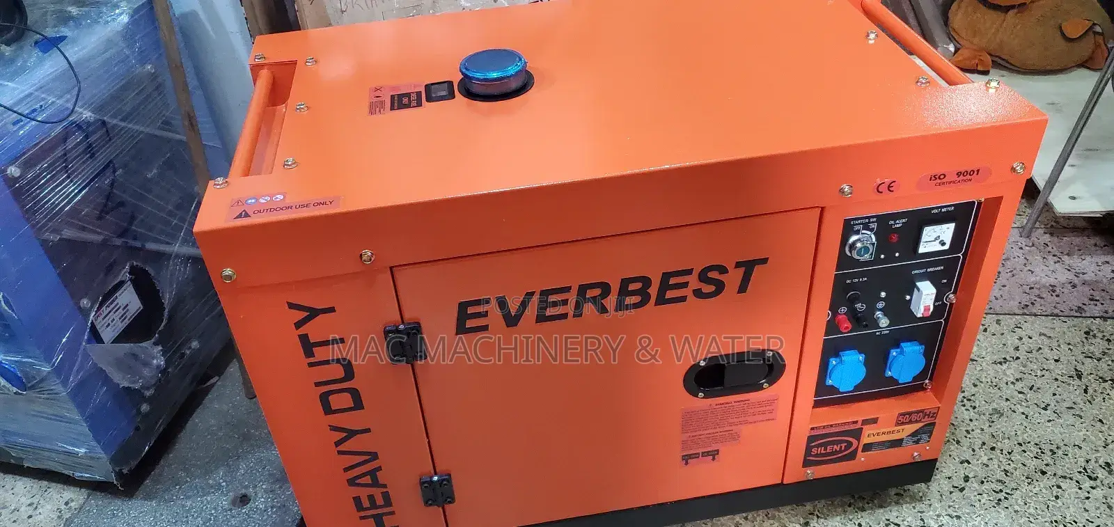 Diesel Generator 7.5kva Closed Body Low Noise