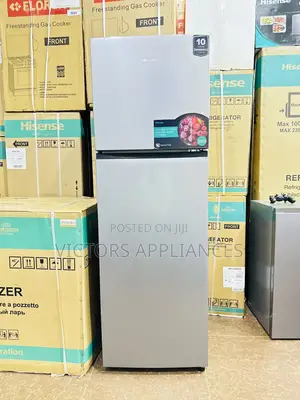 Hisense 328L Double Door Refrigerator  Frost Free