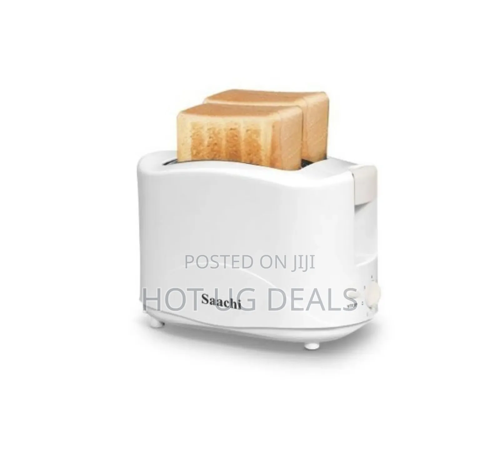 Saachi 2 Slice Saachi Electric Bread Toaster - White