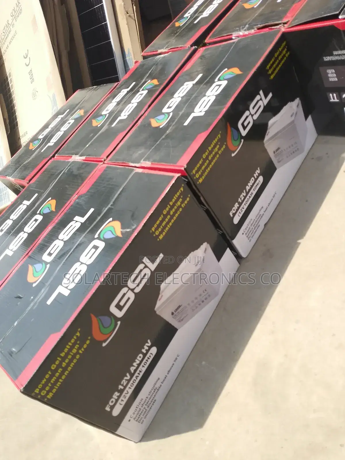 100ah GEL Solar Battery