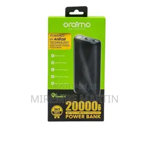 Oraimo 20000amh Triple Power Bank.